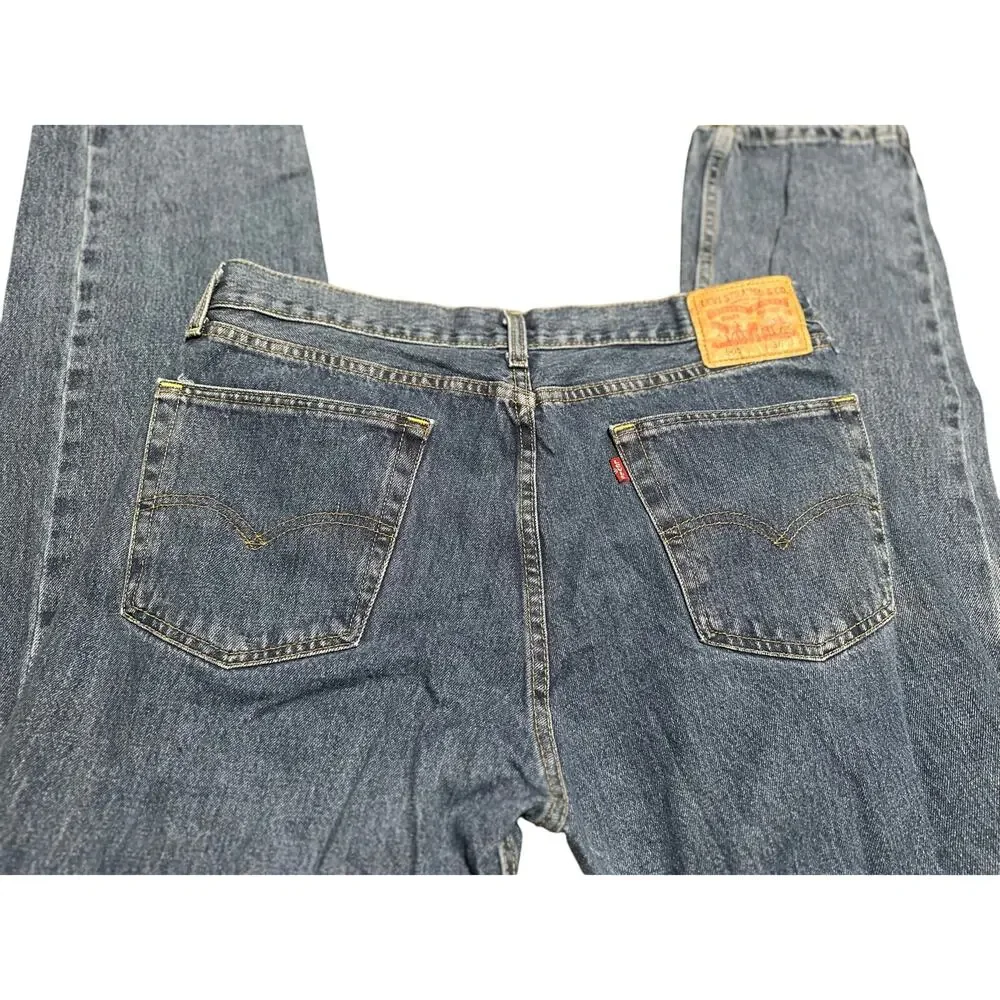 Levi's 505 Prewashed Regular Straight Leg Men's Jeans, Stonewash, Size 36x32
